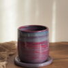 Tasse avec soucoupe ”Framboise boréale”