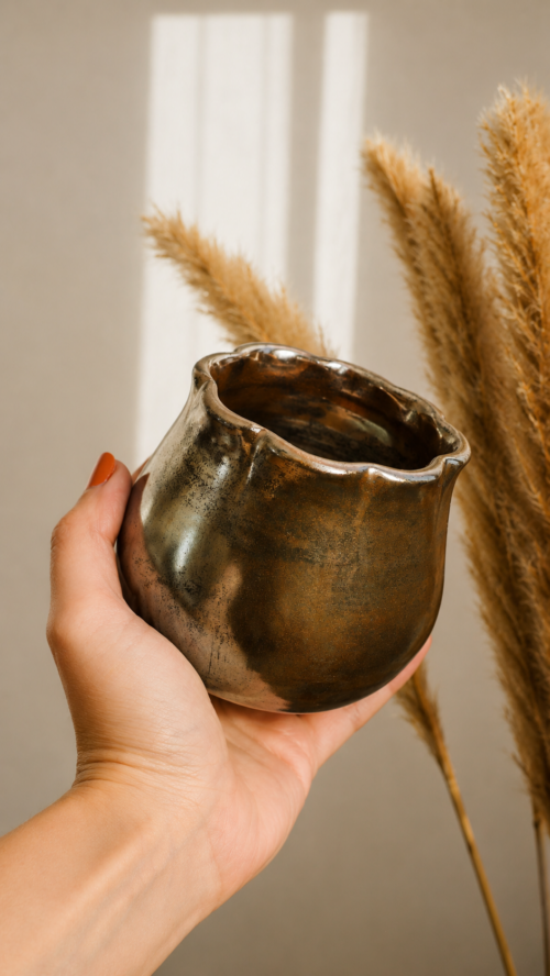 Vase Fleur ”Bronze”
